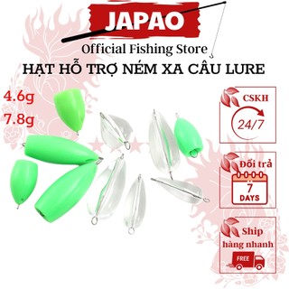 Hạt hỗ trợ ném câu lure xa Japao hạt gạo thần kỳ ném xa lure chìm nổi