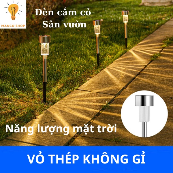 Đèn cắm cỏ năng lượng mặt trời đèn trang trí ngoài trời đèn led sân vườn