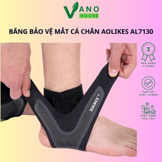 Băng Bảo Vệ Mắt Cá Chân Aolikes Co Giãn Thoáng Khí Chống Bong Gân Có Thể Điều Chỉnh AL7130
