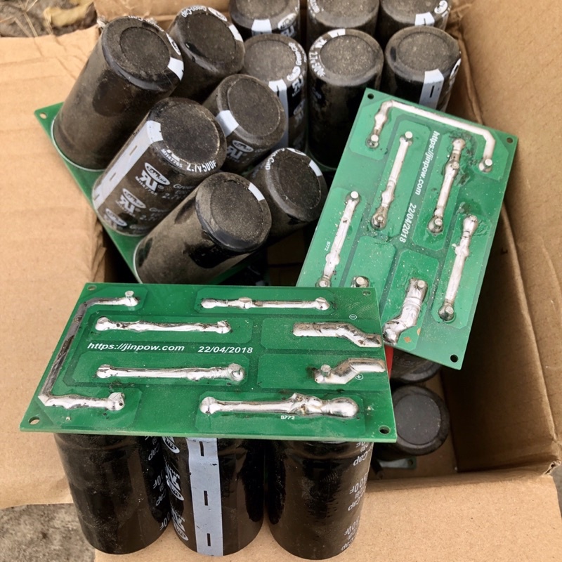 Siêu tụ điện 500F SAMWHA Korea cũ thanh lý