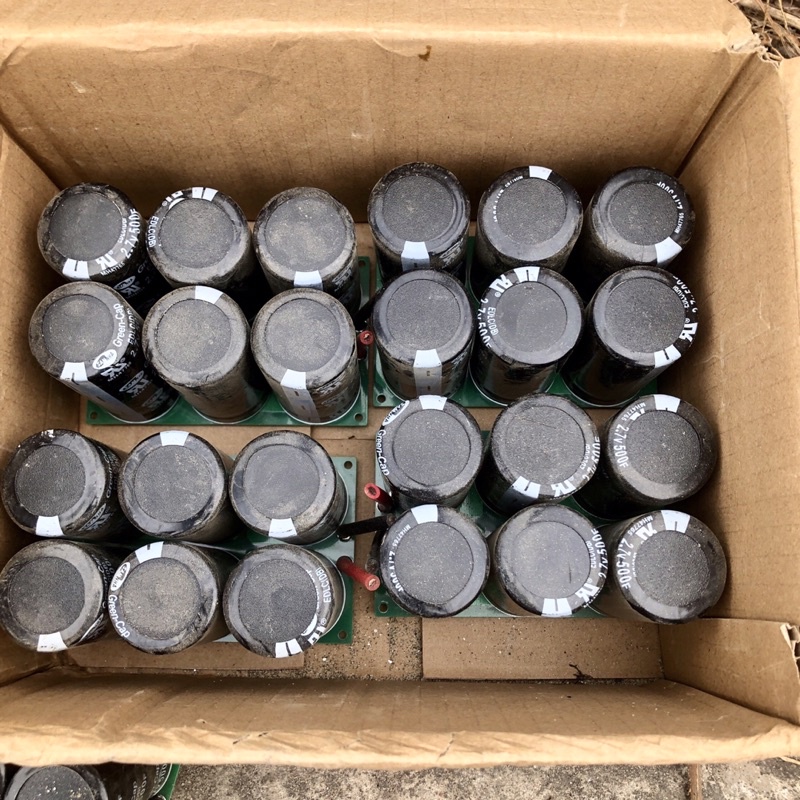 Siêu tụ điện 500F SAMWHA Korea cũ thanh lý