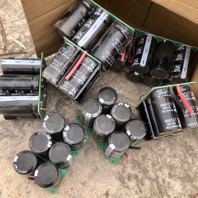 Siêu tụ điện 500F SAMWHA Korea cũ thanh lý