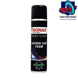 Bọt làm sạch và bảo dưỡng da 400ml - Sonax profiline leather care foam