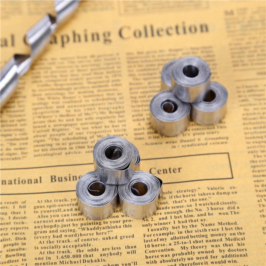 Chì câu cá chì lá câu đài thay thế Japao chì câu cá chì lá điện phân đơn giản thuận tiện dễ bổ sung thay thế