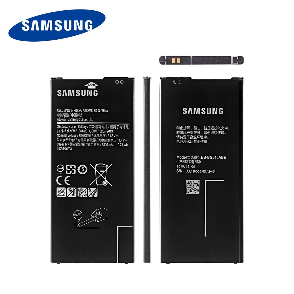 Pin Samsung Galaxy J7 Prime, J4+, J6+ zin chính hãng, Dung lượng 3300mAh, Bảo hành pin Samsung Galaxy J7 Prime 6 tháng
