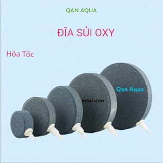 Đĩa sủi Oxy siêu mịn cao cấp, đĩa sủi đá cho bể cá 4cm 6cm 8cm 10cm