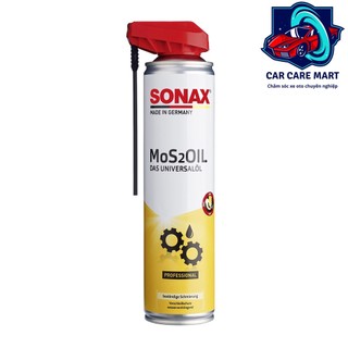 Dầu bảo dưỡng khoang máy, bôi trơn, chống rỉ sét 400ml - Sonax mos2oil nanopro