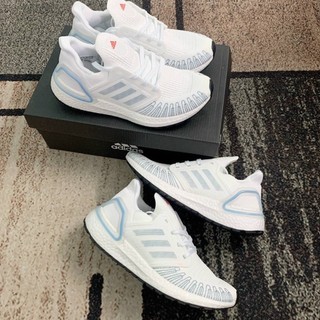 Giày thể thao adidas ultra boost trắng xám xanh siêu nhẹ hottrend 2022