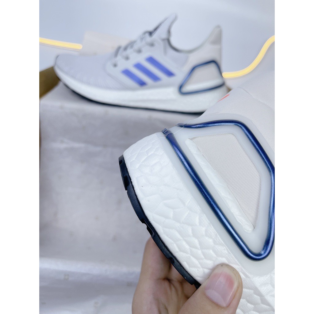 Giày thể thao adidas ultra boost xám kẻ xanh siêu nhẹ , như nợ của bạn :V hottrend 2022