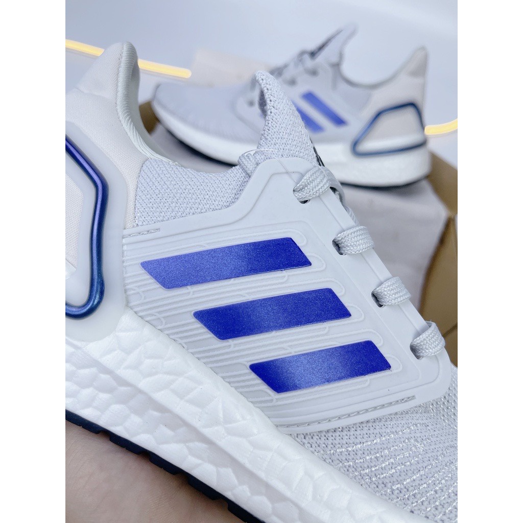 Giày thể thao adidas ultra boost xám kẻ xanh siêu nhẹ , như nợ của bạn :V hottrend 2022