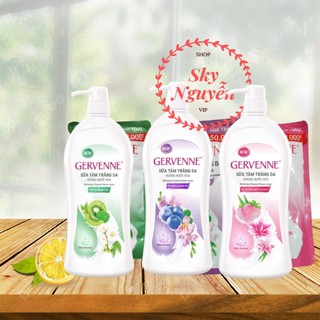Sữa tắm trắng da hương nước hoa Gervenne 1200ml