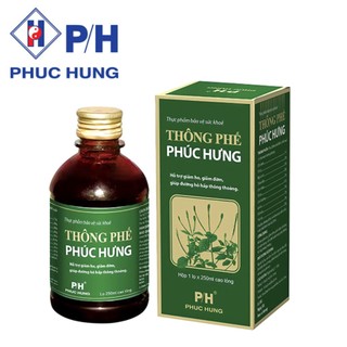 Thông phế phúc hưng hỗ trợ giảm ho đờm, giúp thông thoáng đường hô hấp 250ml
