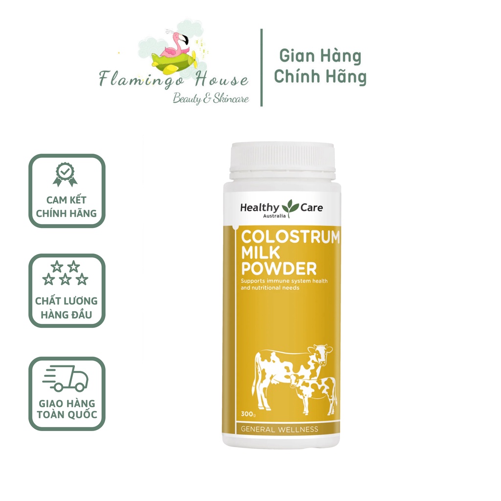 Sữa non Colostrum Milk Powder Healthy Care, dạng bột, 300g - Úc