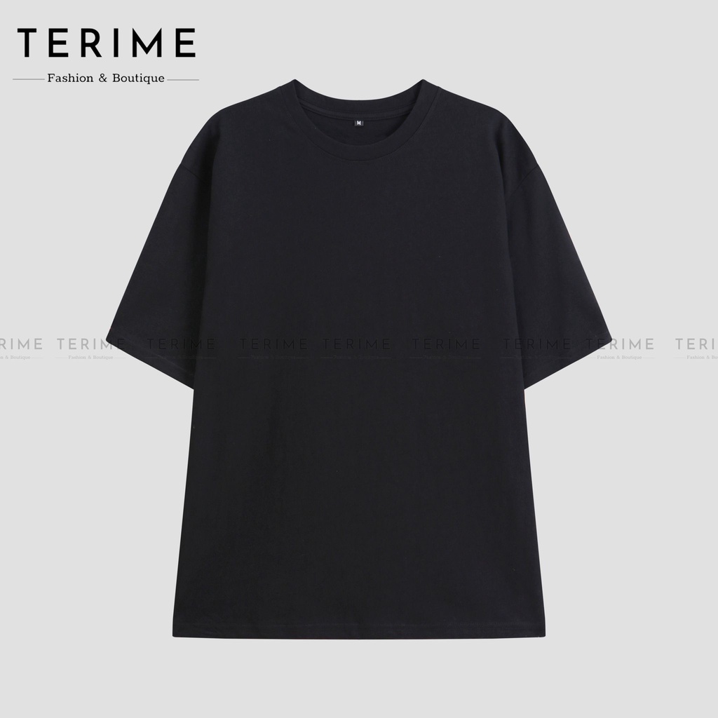 Áo thun trơn Unisex 11 MÀU cotton 100% nam nữ form rộng tay lỡ