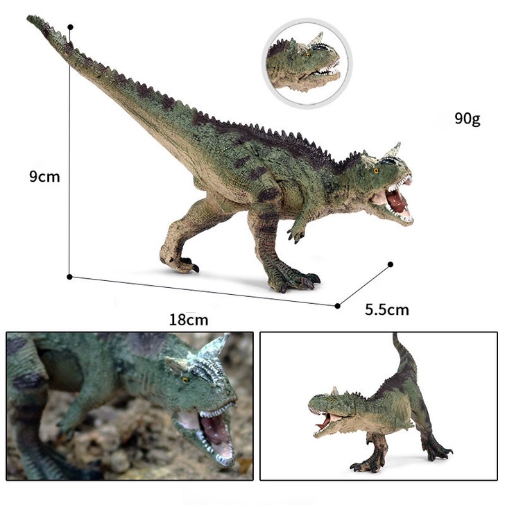 Mô hình khủng long 2 sừng Carnotaurus - Chính hãng