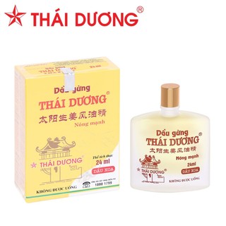 Dầu gừng thái dương 24ml
