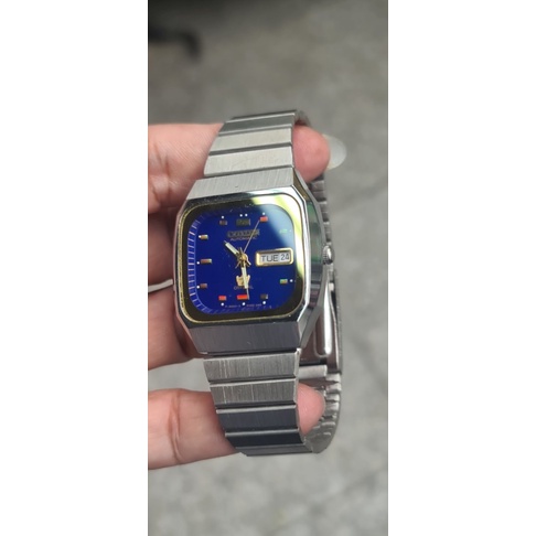 Đồng hồ nam quart máy nhật, size 35x 38, kính thường, dây inox, bảo hành 6 tháng