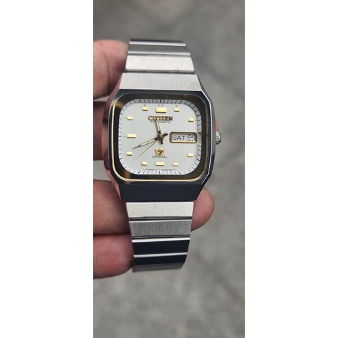 Đồng hồ nam quart máy nhật, size 35x 38, kính thường, dây inox, bảo hành 6 tháng