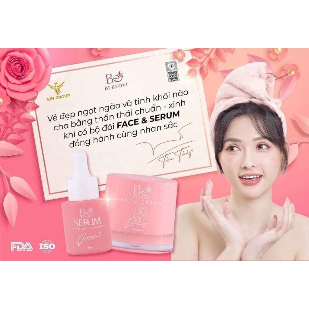 Combo Face - Serum Dưỡng Trắng Da Ca Sĩ Thu Thủy - BeoVi