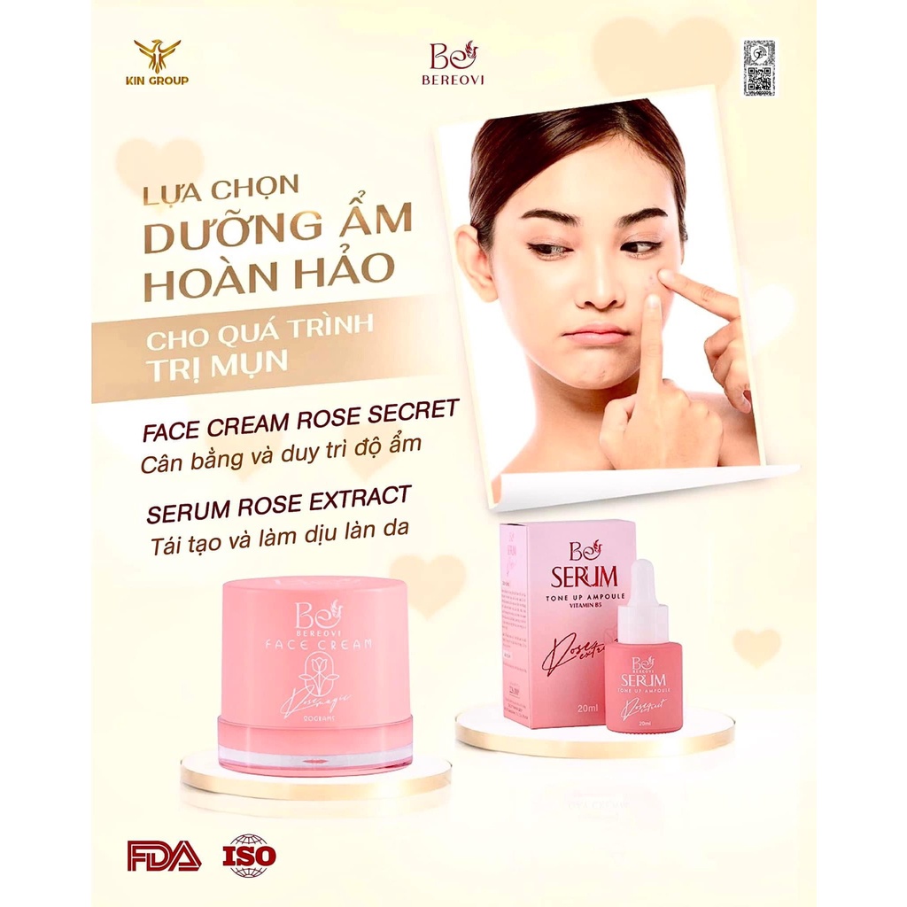 Combo Face - Serum Dưỡng Trắng Da Ca Sĩ Thu Thủy - BeoVi