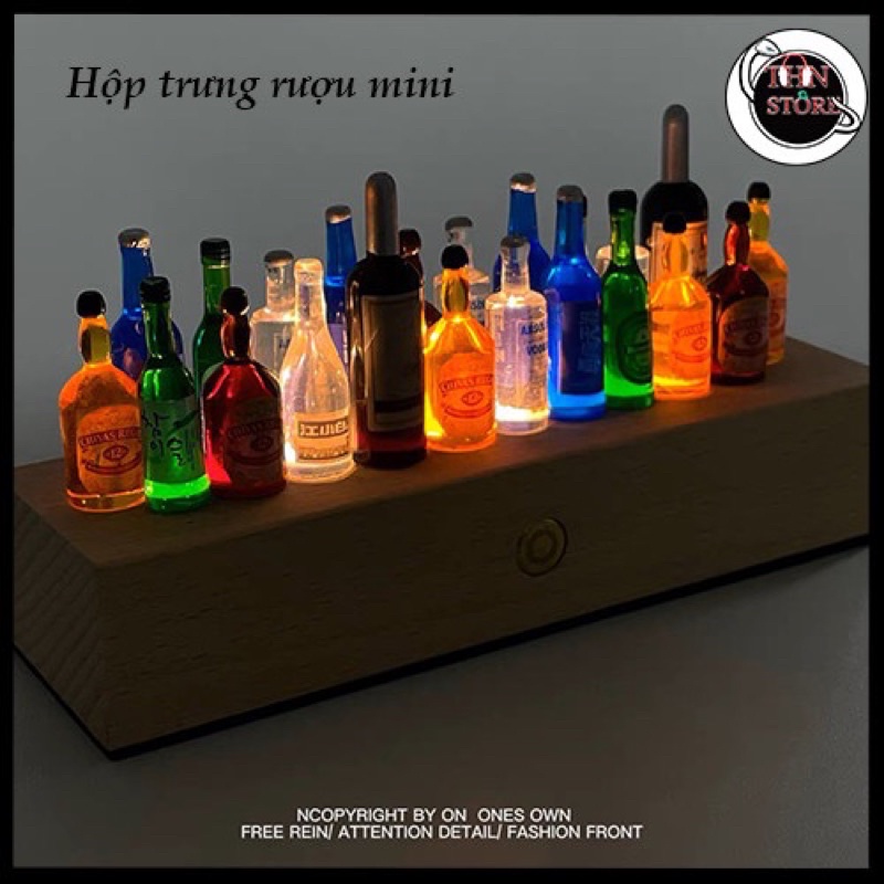 Bộ trưng bày mini có led