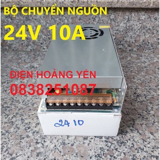 Nguồn Tổ Ong 24V 10A có quạt - adapter - bộ chuyển nguồn 24v 10a