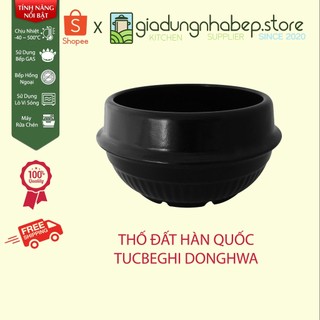 BỘ NỒI / THỐ ĐẤT CƠM TRỘN MỲ CAY HÀN QUỐC SIZE 1,2,3,4,5 - BAO GỒM ĐẾ LÓT