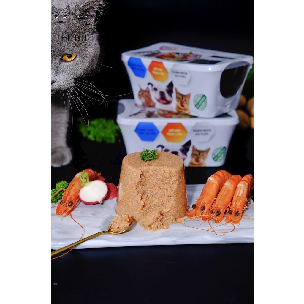 Pate Tươi Cho Chó Mèo The Pet - Hộp 1kg