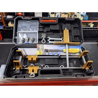 Bộ cữ khoan khóa cửa gỗ loại C , đục lỗ khóa cửa gỗ , lắp đặt cửa gỗ - 1 bộ