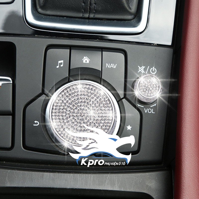 Bộ ốp nội thất đính đá Mazda siêu sang - Hàng Kpro chất lượng cao