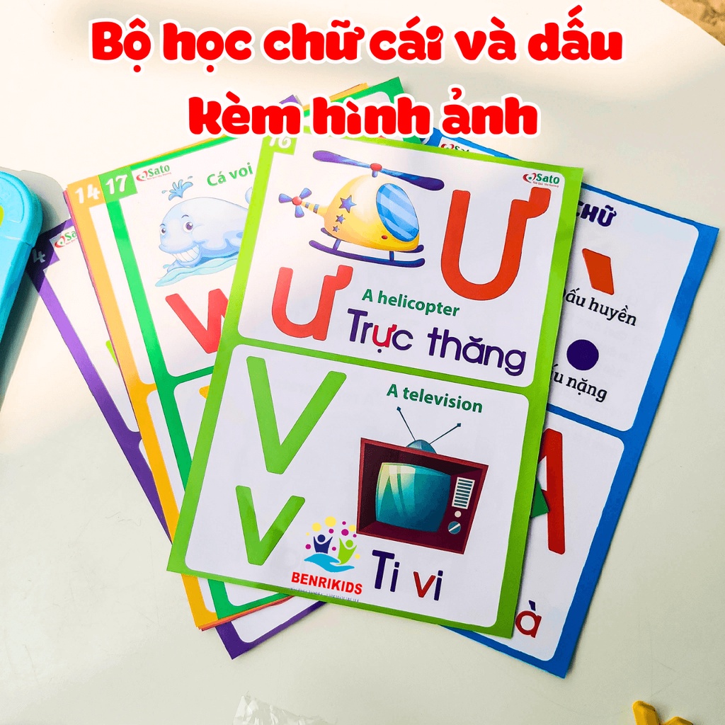 Bảng Nam Châm Học Chữ Cái Tiếng Việt Sato Kết Hợp Cho Chơi Con Rắn Vui Nhộn