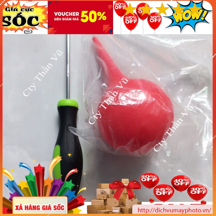 Combo bóp xịt bụi mềm và chọt chốt mực 12A hàng chất lượng đảm bảo INECO