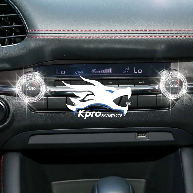 Bộ ốp nội thất đính đá Mazda siêu sang - Hàng Kpro chất lượng cao