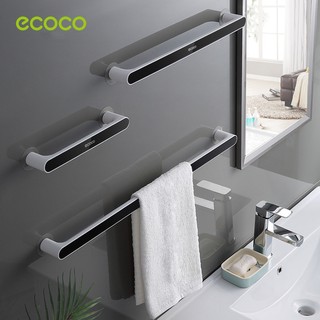 Giá treo khăn nhà tắm gắn tường ecoco - thanh treo khăn, treo dép phòng tắm tiện lợi