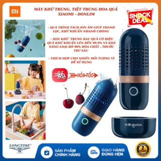 Máy rửa rau quả Donlim, máy khử trùng, tiệt trùng hoa quả , loại bỏ chất bảo quản ,máy rửa rau tự động không dây sử dụng