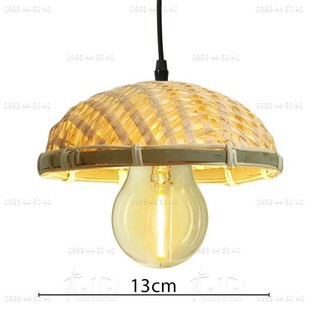 Đèn tre trang trí decor thả trần