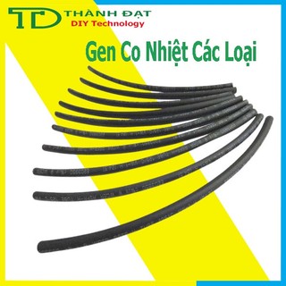 Gen co nhiệt dài 1m đủ loại kích thước