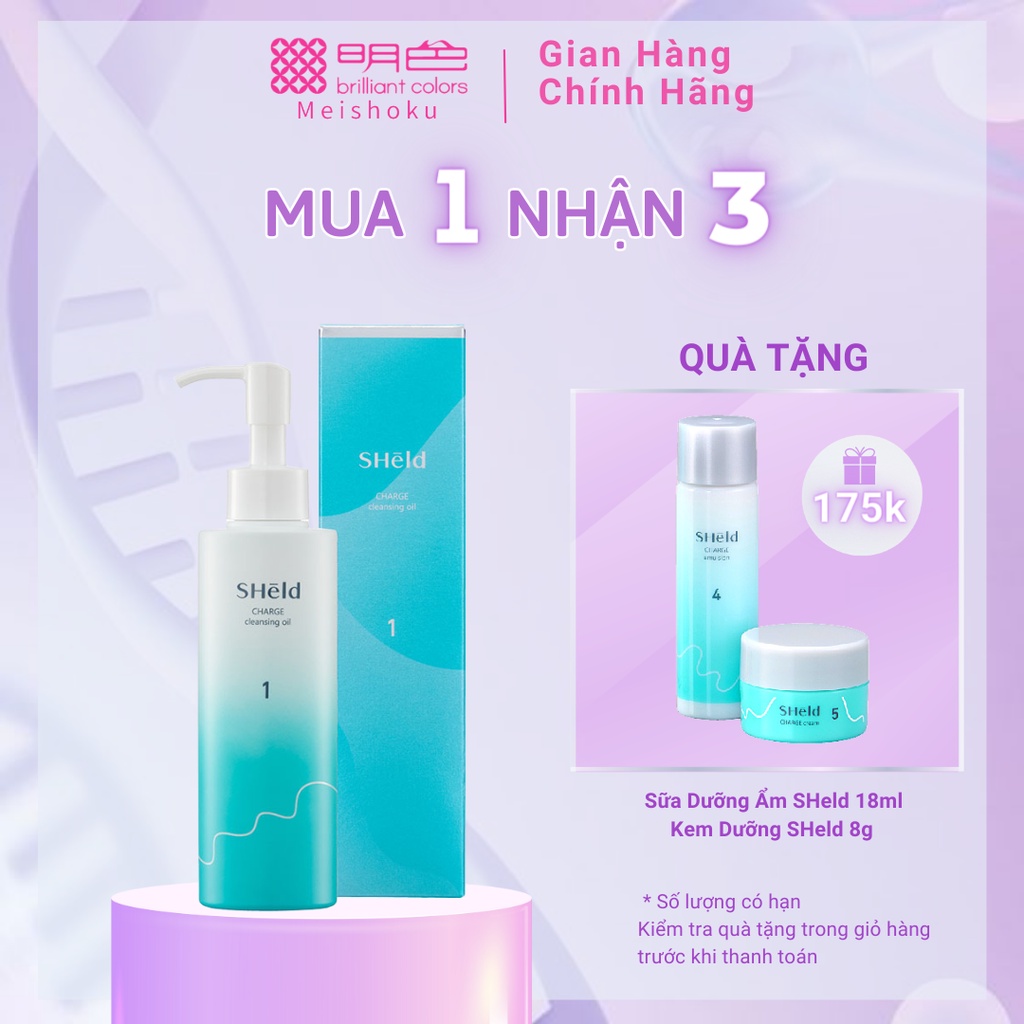 Cleansing Oil - Dầu Tẩy Trang Momotani SHeld 180ml