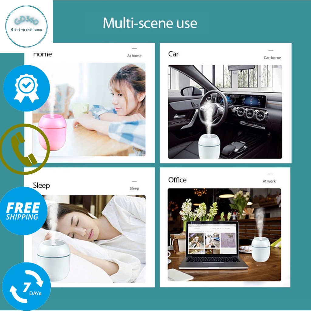 Máy xông tinh dầu mini