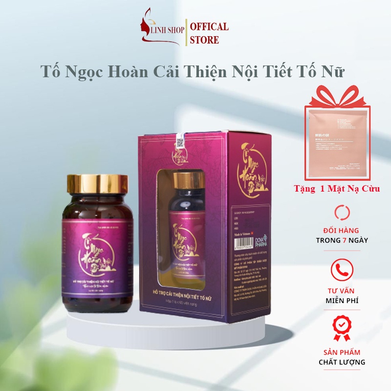 Tố Ngọc Hoàn plus+ Viên Uống Nội Tiết dova Chính Hãng