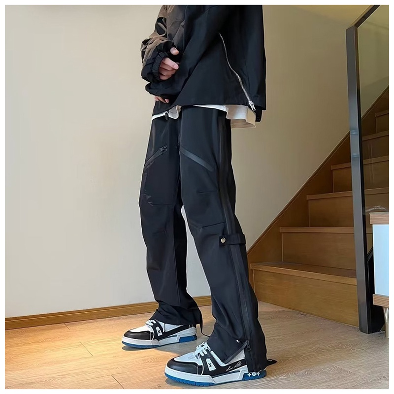 Quần Dài Có Khóa Kéo Đa Năng Phong Cách Hàn Quốc Thời Trang Mùa Xuân Mới 2023