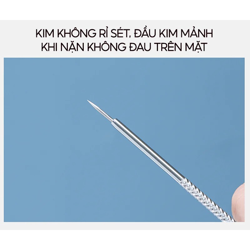 [NHẬP KHẨU] Cây Nặn Mụn Hai Đầu LMLTOP Acnes Needle - NO.B0754