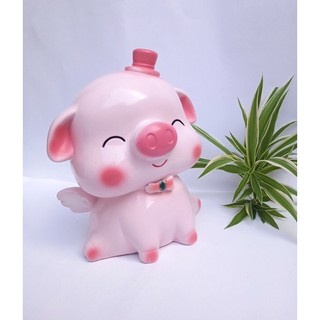 Heo đất Thiên Thần có cánh. Lợn đất tiết kiệm có cánh đem lại Tài Lộc cho gia chủ
