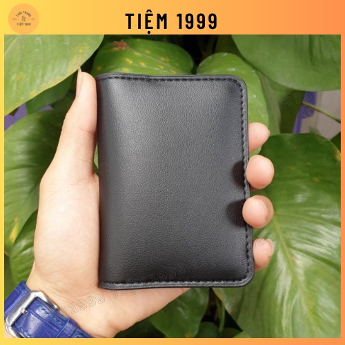 Ví Da Nam, Nữ Chất Da Bền Đẹp Sang Trọng Dáng Ngang Bóp Giá Siêu Rẻ T120