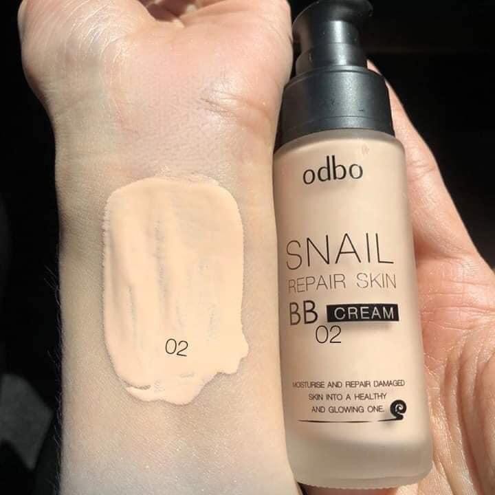Kem Nền BB Cream Ốc Sên Siêu Mịn Odbo Snail Repair Skin OD411