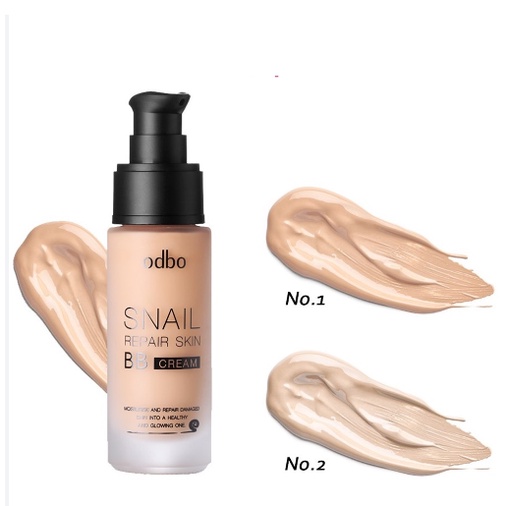 Kem Nền BB Cream Ốc Sên Siêu Mịn Odbo Snail Repair Skin OD411