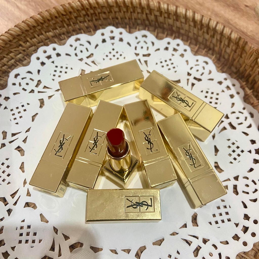Thanh lý Son YSL mini Rouge Pur Couture màu 21 đỏ ruby