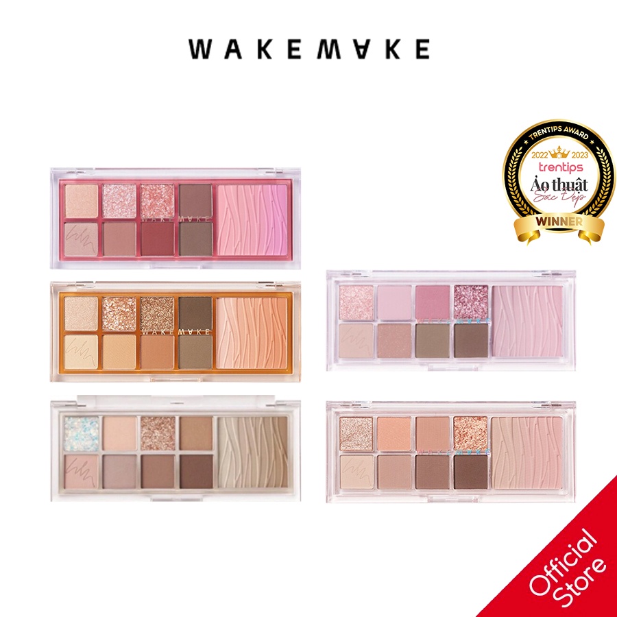 Bảng Phấn Mắt Wakemake Mix Blurring Eye Palette 10g