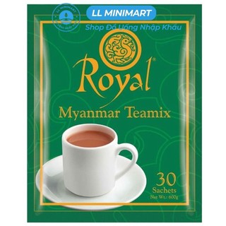Trà Sữa Royal Myanmar Teamix 600G (Bịch 30 Gói)