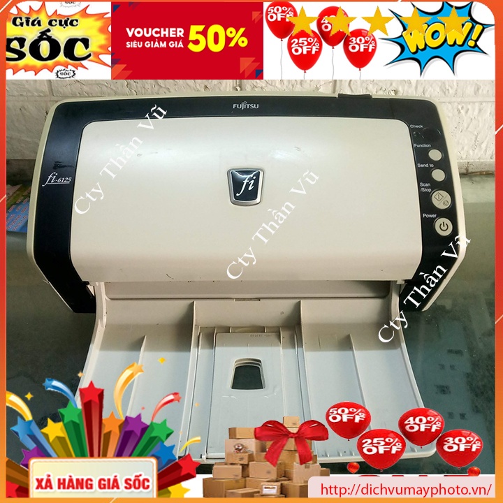 Máy Scan fujitsu fi-6130 đã qua sử dụng chất lượng tốt INECO